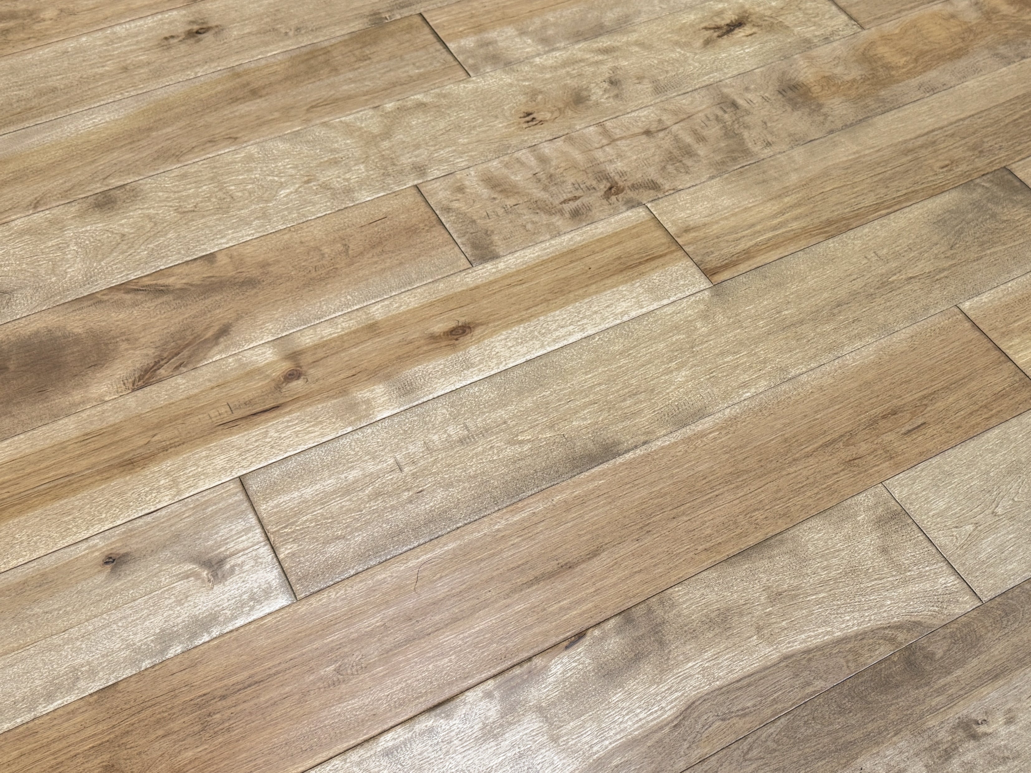 Maple Natural Toast Handscraped 11/16